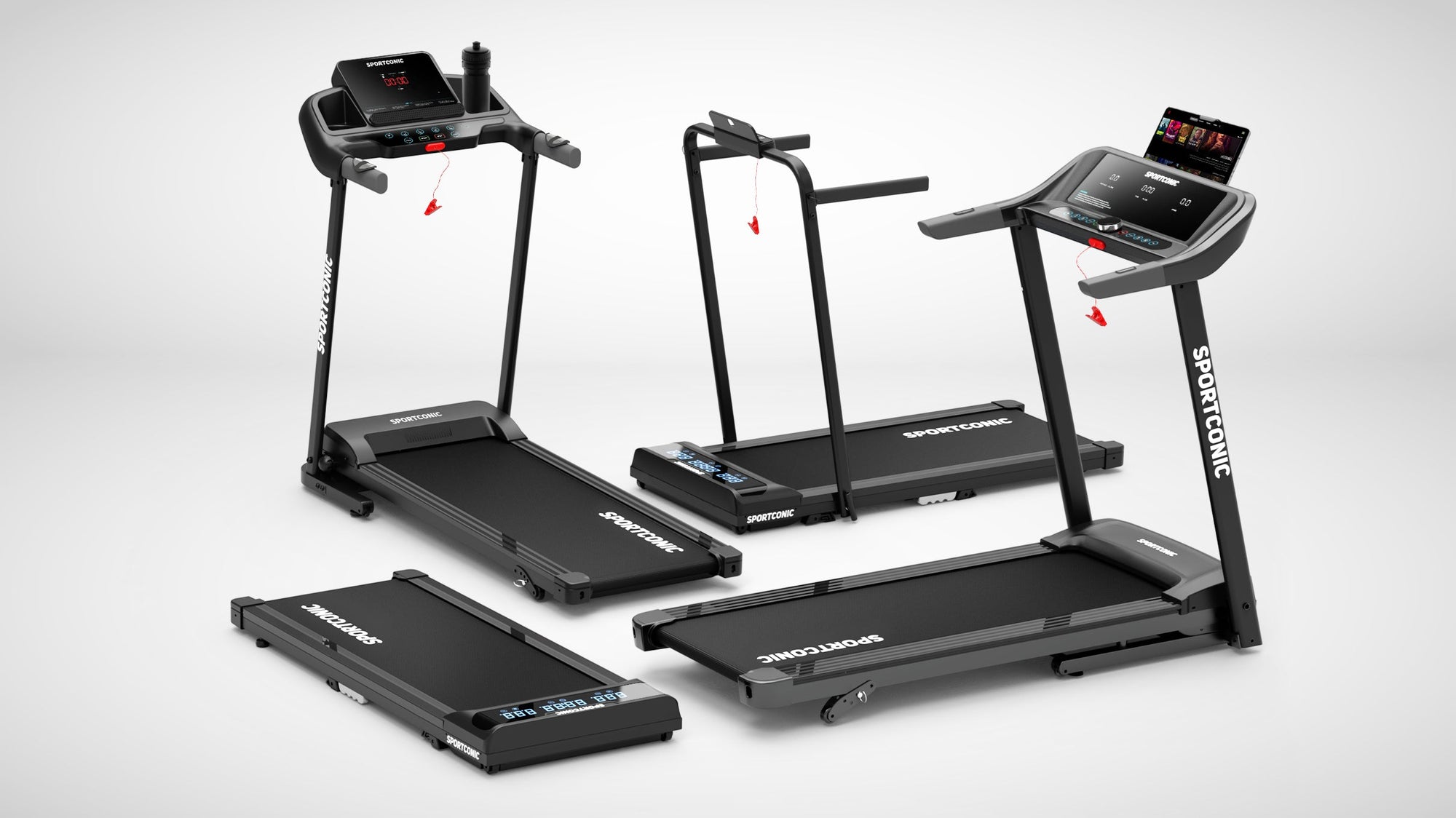 Comparer les tapis de course Sportconic : nos modèles