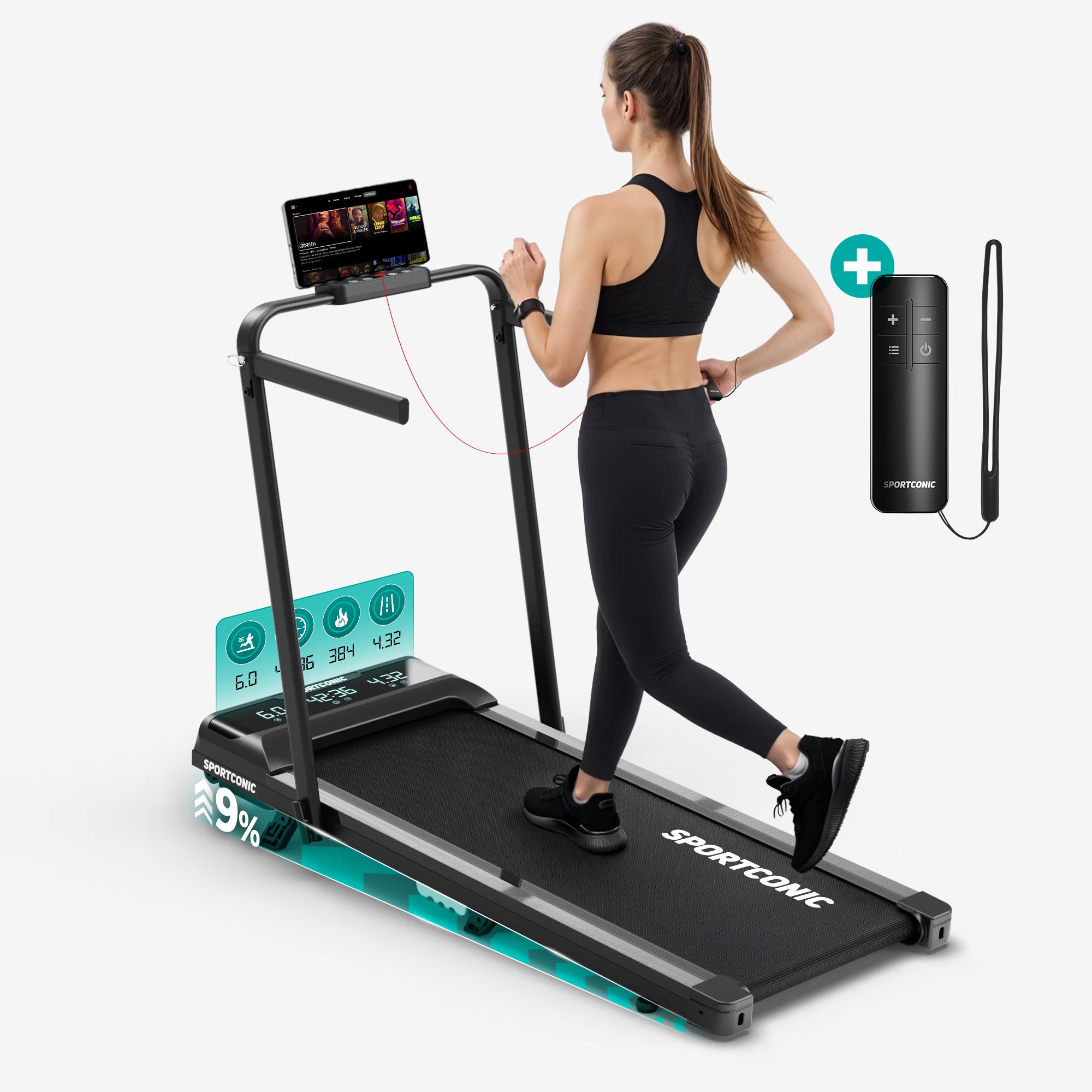 Sportconic P106FA Pro Tapis de course